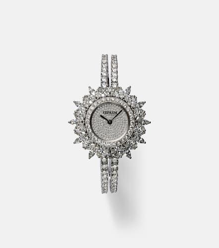 Uhr Y-Momento aus 18kt Weißgold mit Diamanten - Yeprem - Modalova