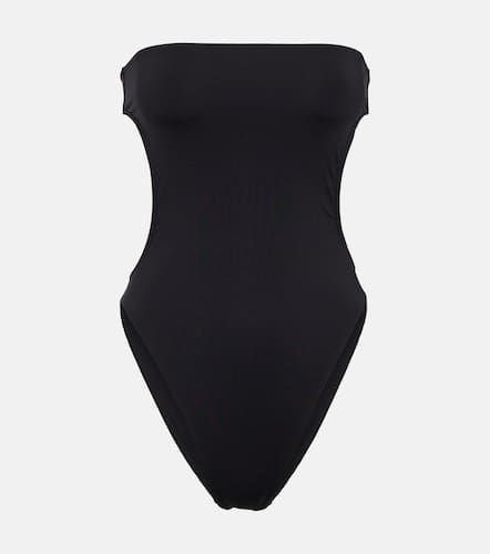 Strapless cutout swimsuit - Saint Laurent - Modalova