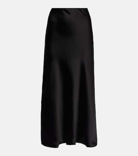 High-rise satin maxi skirt - Norma Kamali - Modalova