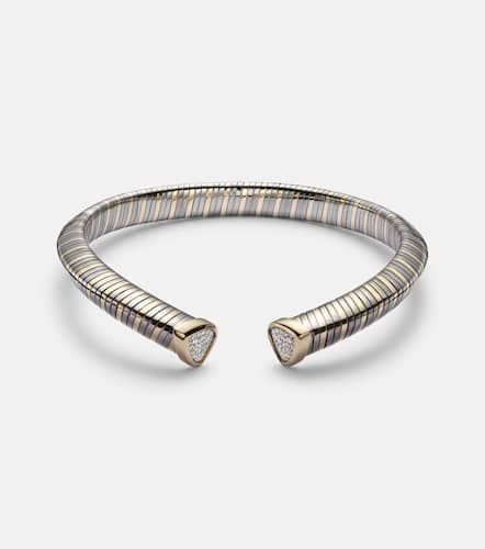 Trisola 18kt necklace with diamonds - Marina B - Modalova