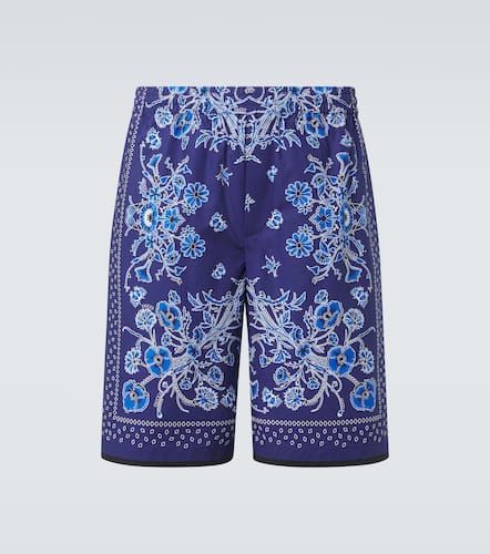 Bedruckte Bermuda-Shorts aus Baumwolle - Gucci - Modalova