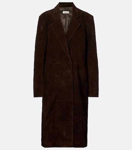 Staud Sabine suede coat - Staud - Modalova