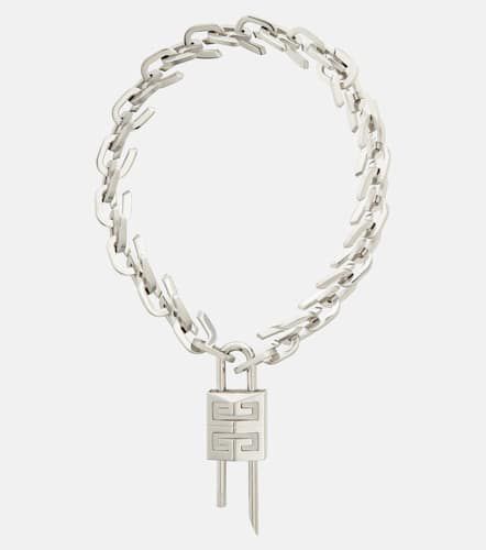 Collana a catena G Link con lucchetto - Givenchy - Modalova