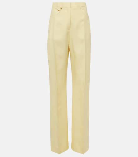 Le Pantalon Sauge high-rise straight pants - Jacquemus - Modalova