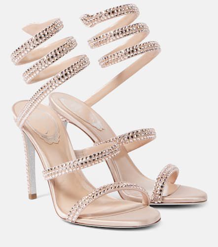 Cleo 105 embellished satin sandals - Rene Caovilla - Modalova