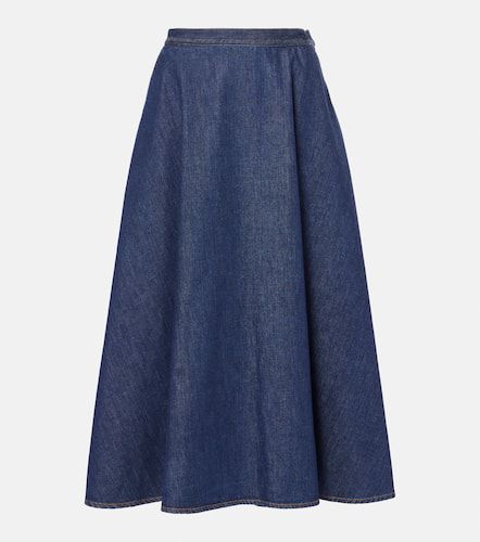 Gucci Falda midi de denim - Gucci - Modalova