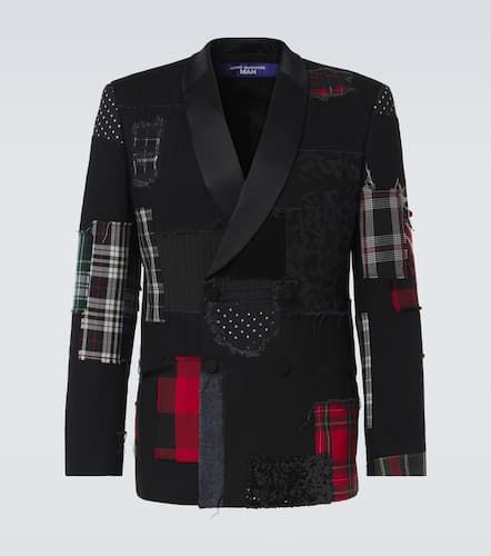 Blazer doppiopetto con patchwork - Junya Watanabe - Modalova