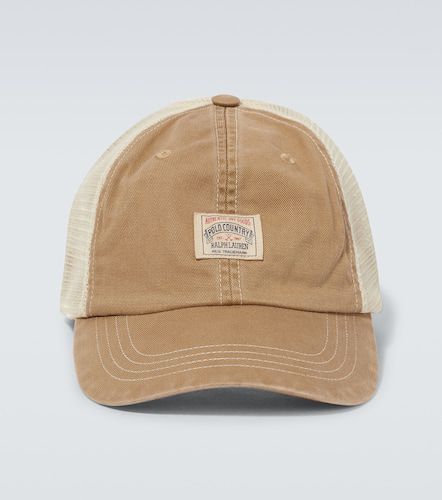 Gorra de algodón y malla con logo - Polo Ralph Lauren - Modalova