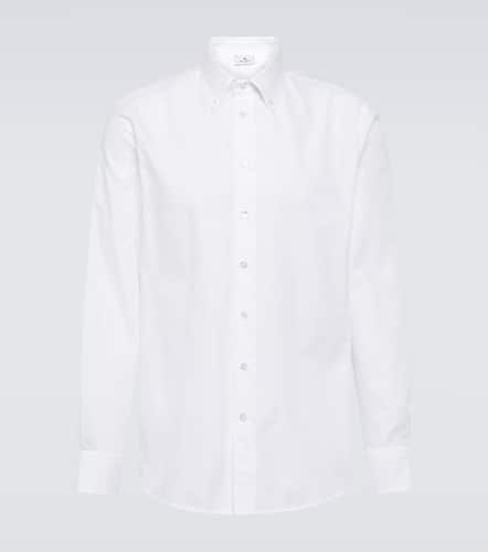 Camicia Oxford in popeline di cotone - Etro - Modalova