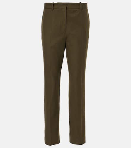 Coleman mid-rise garbadine straight pants - Joseph - Modalova