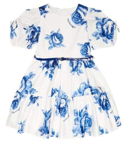 Vestido Adele de algodón floral - Monnalisa - Modalova