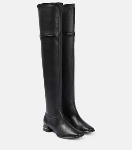 Botas mosqueteras de piel - Tory Burch - Modalova