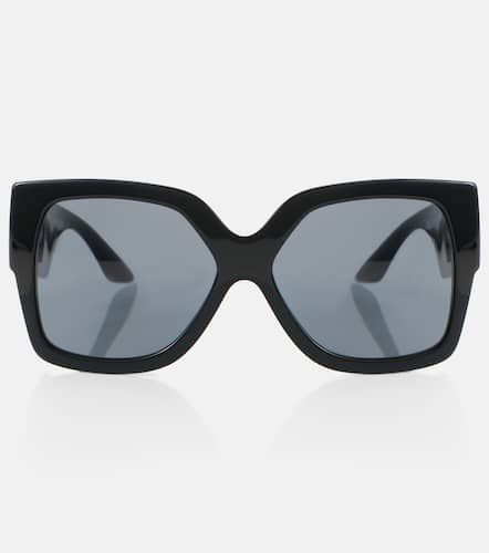 Verzierte Oversize-Sonnenbrille Greca - Versace - Modalova