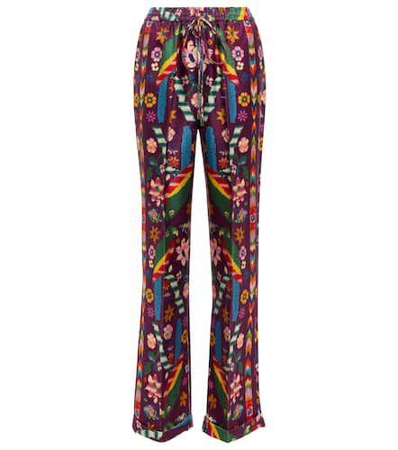 Davis floral silk pants - Gabriela Hearst - Modalova