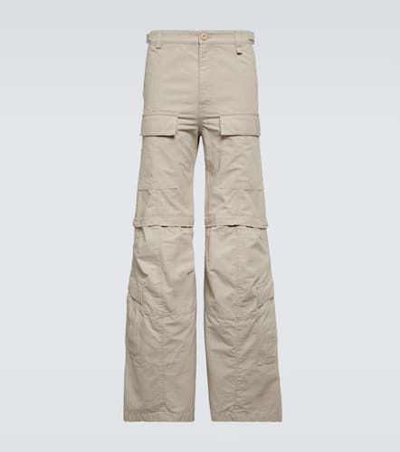 Hybrid flared cotton cargo pants - Balenciaga - Modalova
