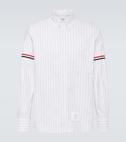 Camicia RWB Stripe in cotone a righe - Thom Browne - Modalova