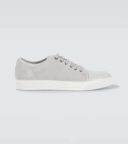 DBB1 leather-trimmed suede sneakers - Lanvin - Modalova