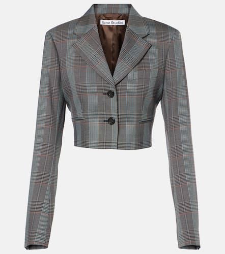 Cropped-Blazer Jaza aus einem Wollgemisch - Acne Studios - Modalova