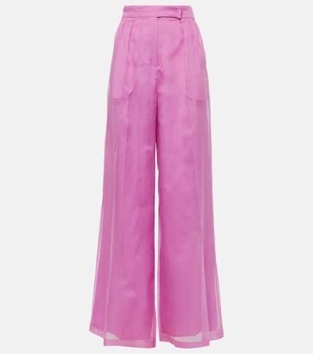 Calibri silk organza wide-leg pants - Max Mara - Modalova