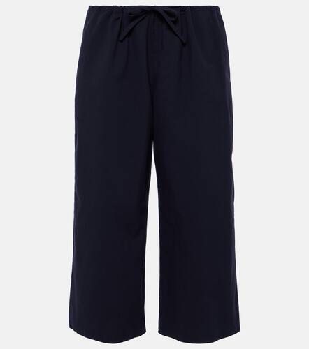 Jubin cropped poplin wide-leg pants - The Row - Modalova