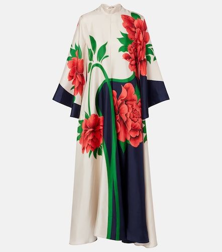 Vestido largo Magnifico de sarga de seda - La DoubleJ - Modalova