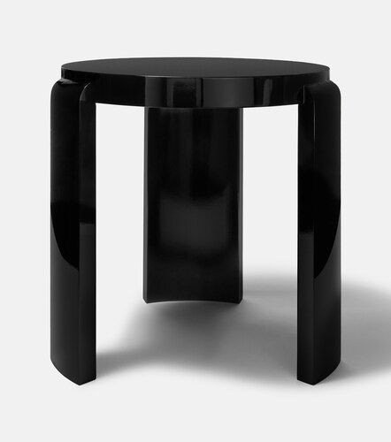 Spina lacquered beech stool - Louise Roe - Modalova