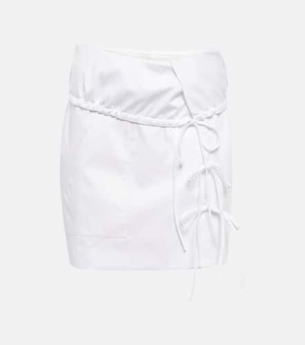 Ian wrap cotton-blend miniskirt - Altuzarra - Modalova