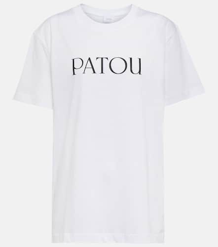 T-shirt in jersey di cotone con logo - Patou - Modalova