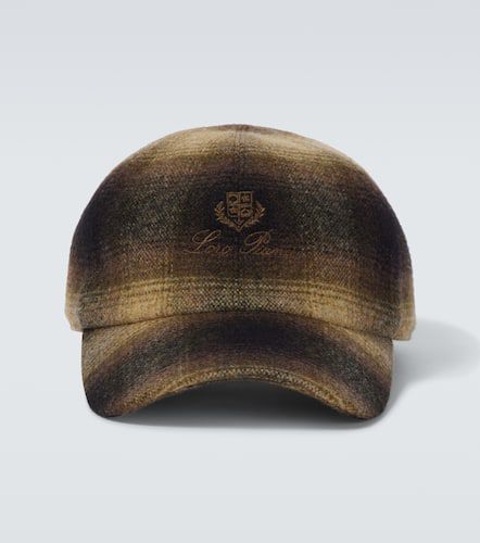 Logo checked baseball cap - Loro Piana - Modalova