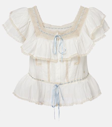 Blusa Melisa de algodón bordada - Rixo - Modalova