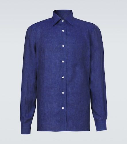 Rubinacci Camisa de lino - Rubinacci - Modalova