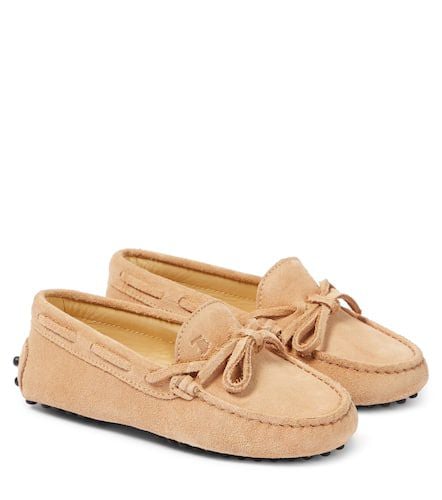 Tod's Junior Gommino suede loafers - Tod's Junior - Modalova