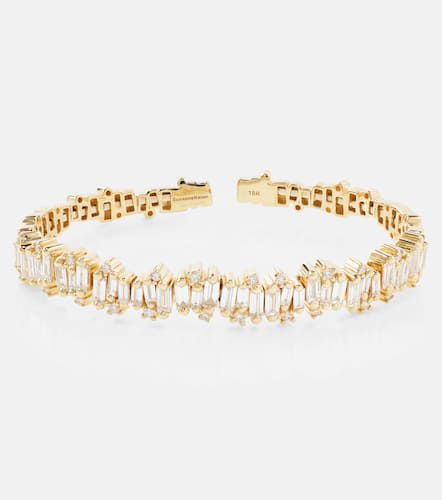 Armband Shimmer Audrey aus 18kt Gelbgold mit Diamanten - Suzanne Kalan - Modalova