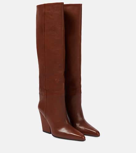 Jane leather knee-high boots - Paris Texas - Modalova