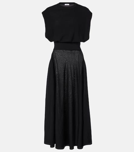 Alaïa Vestido midi de mezcla de lana - Alaia - Modalova