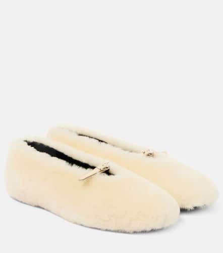 Tee shearling Mary Jane flats - Proenza Schouler - Modalova