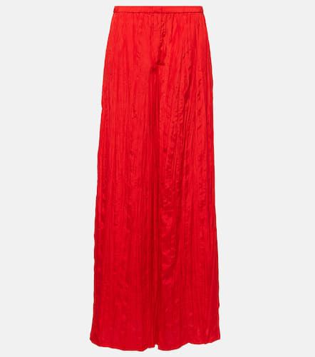 Thoresby plissé silk palazzo pants - Joseph - Modalova