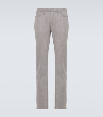 Pantalones tapered Asolo de franela de lana - Brioni - Modalova