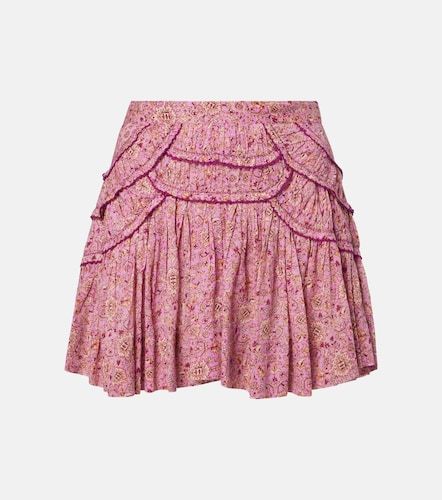 Falda Ceola de algodón estampada - Marant Etoile - Modalova