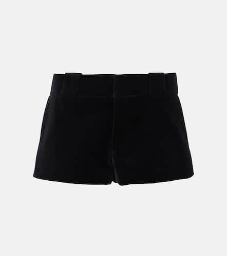 Chloé Shorts de terciopelo de algodón - Chloe - Modalova