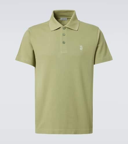 Embroidered cotton polo shirt - Burberry - Modalova