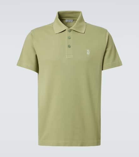 Burberry Polo de algodón bordado - Burberry - Modalova