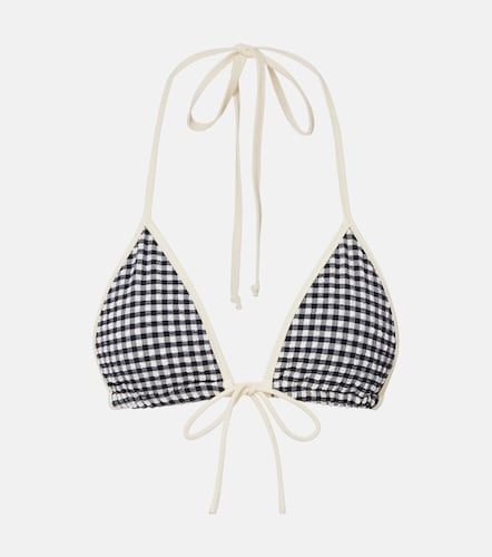 Montce Emma gingham bikini top - Montce - Modalova