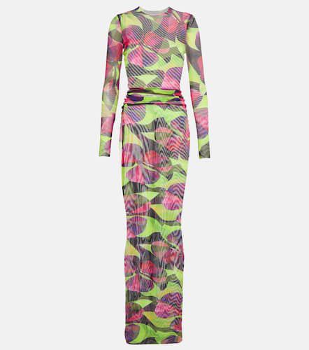 High Tide printed mesh maxi dress - Louisa Ballou - Modalova