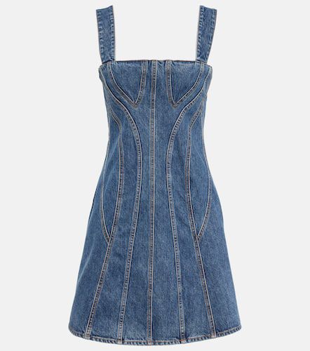 Bustier denim minidress - Stella McCartney - Modalova