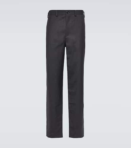 Pantaloni slim in lana e mohair - Undercover - Modalova