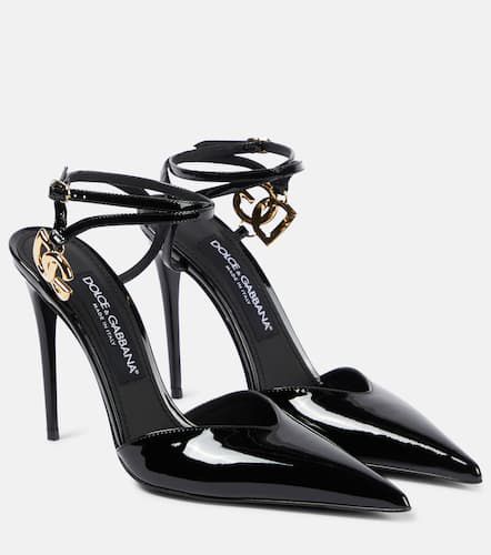 DOLCE GABBANA Patent Leather Pumps Modalova