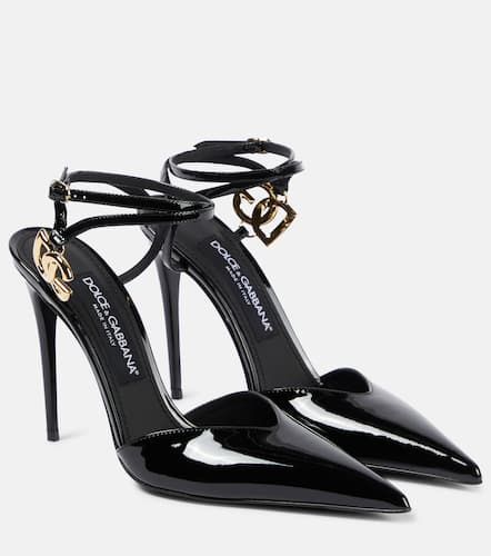 Patent leather slingback pumps - Dolce&Gabbana - Modalova