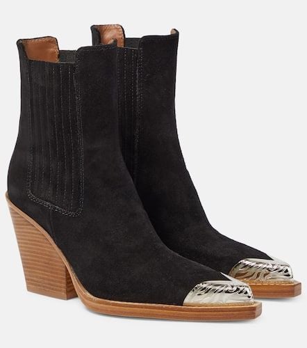 Ankle Boots Dallas aus Veloursleder - Paris Texas - Modalova