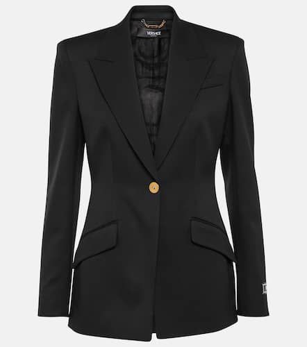 Versace Blazer in misto lana - Versace - Modalova